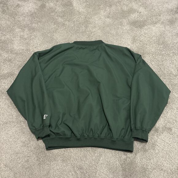 Green Bay Packers Jacket Pullover Men's Large Logo Athletic Vintage Windbreaker - Picture 6 of 6